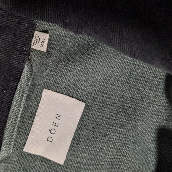 NWOT Doen Pascual Jacket - Dark Olive - Picture 5 of 6